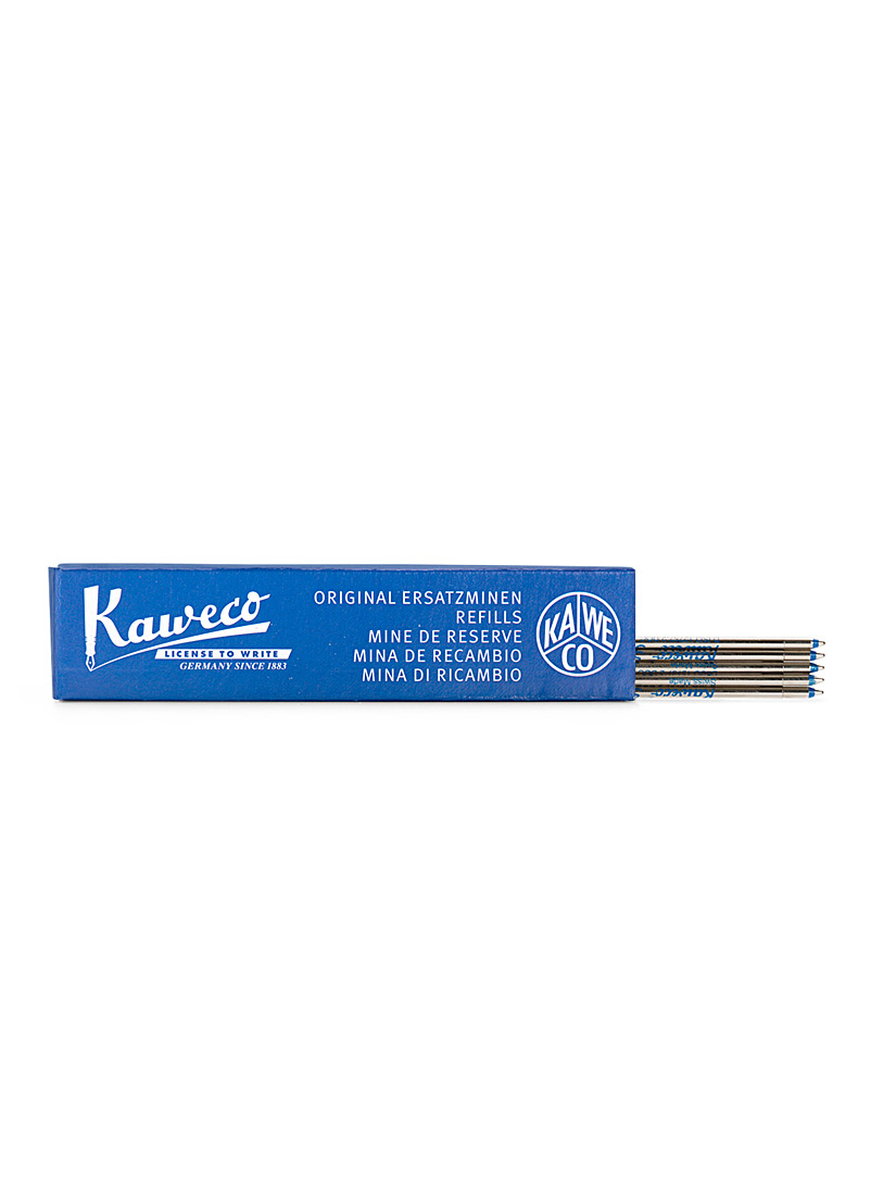 Kaweco Blue D1 ballpoint pen refills Set of 5 for women