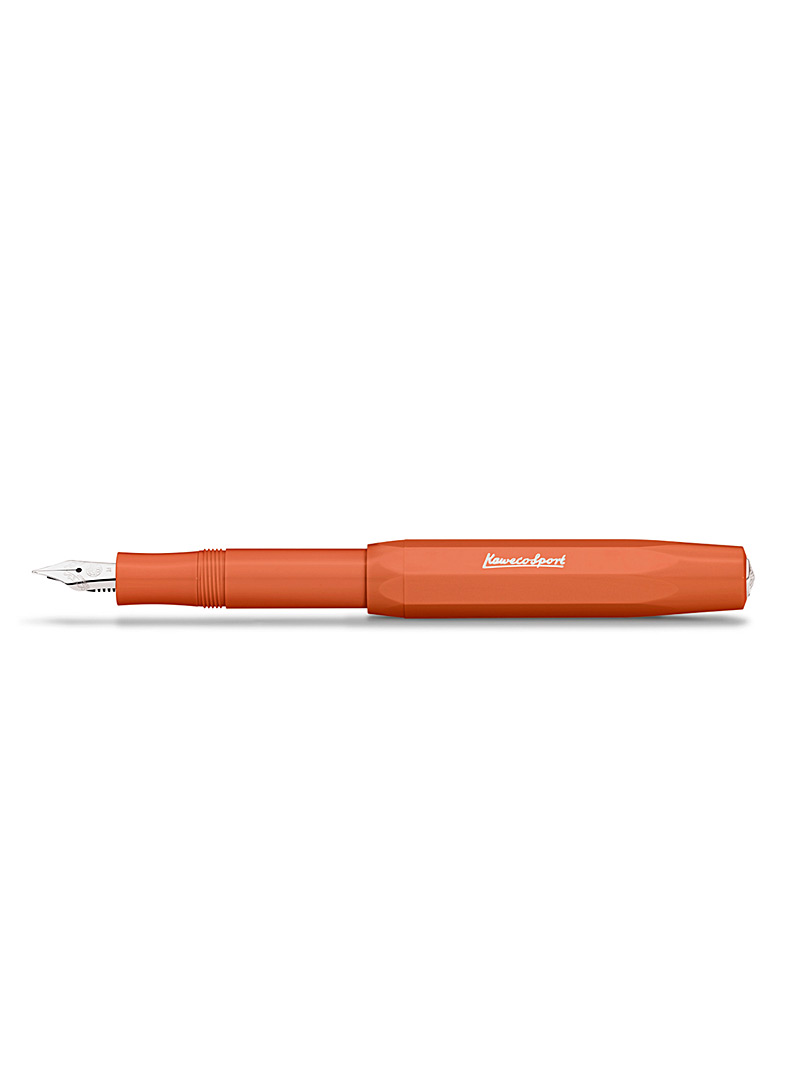 Kaweco: Le stylo à plume Skyline fox Orange pour femme