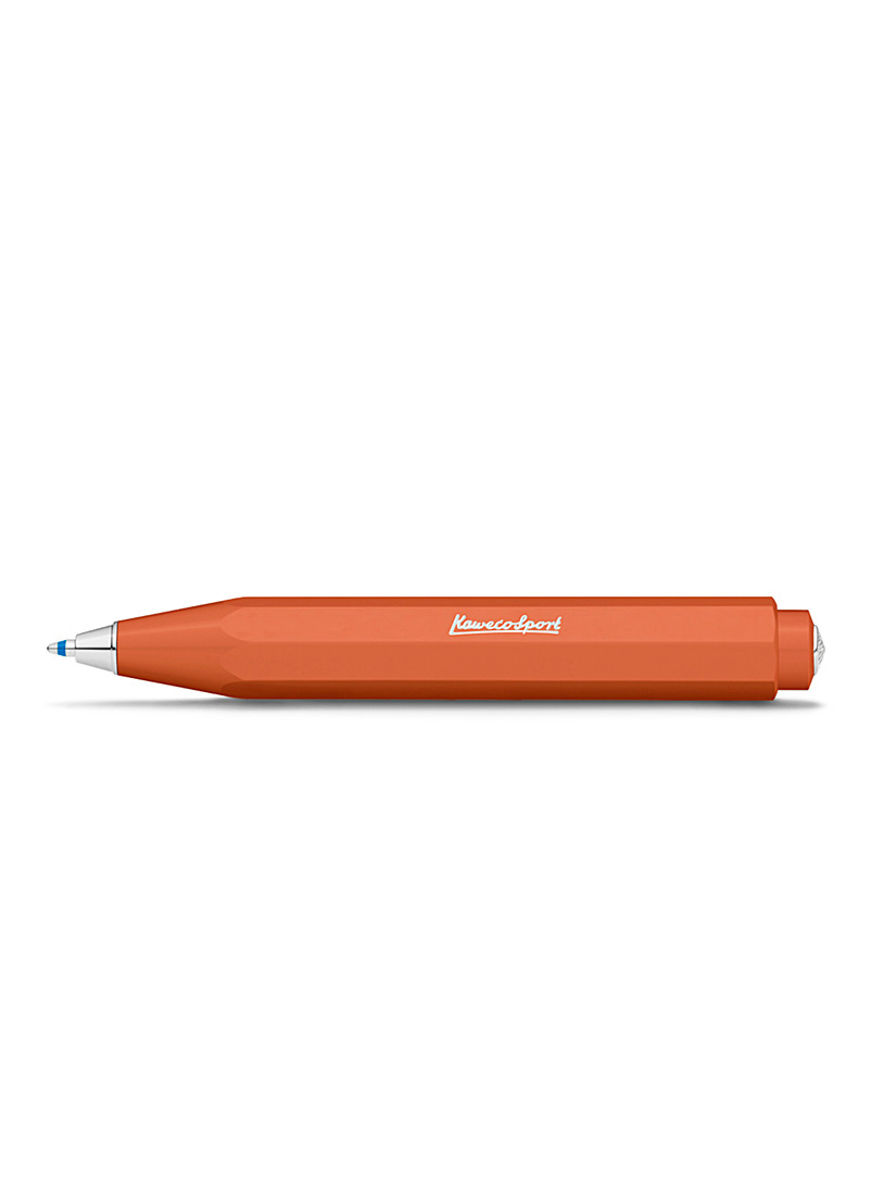 Kaweco: Le stylo à bille Skyline fox Orange pour femme