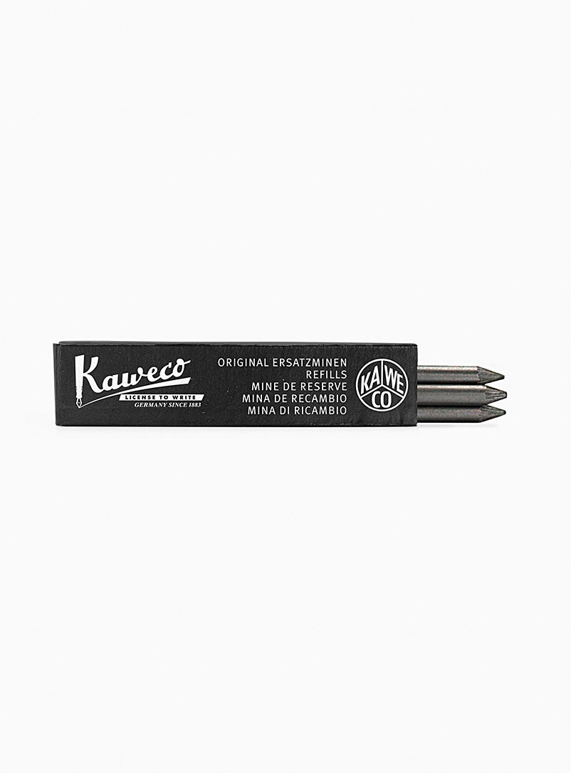 Kaweco Black 5.6 mm 5B Sketch Up mechanical pencil refills Set of 3 for women