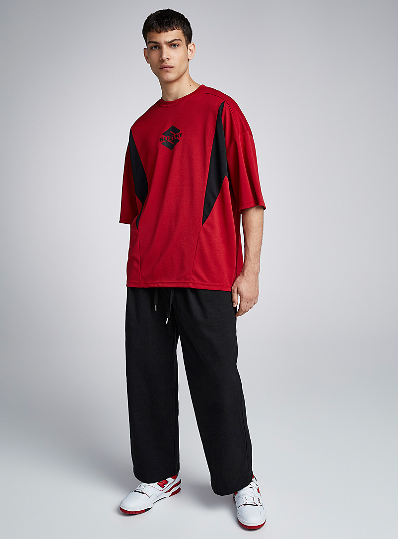 Drawstring-waist pleated pant Relaxed fit, Djab, Shop Men's Pants in New  Proportions