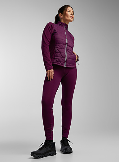 Articulated zone thermal legging