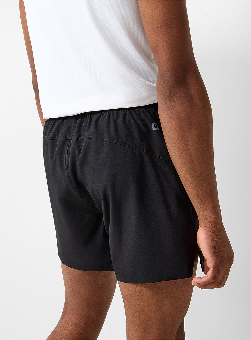 I.FIV5: Le short extensible minimaliste sans dessous Longueur 5 po Brun pour homme