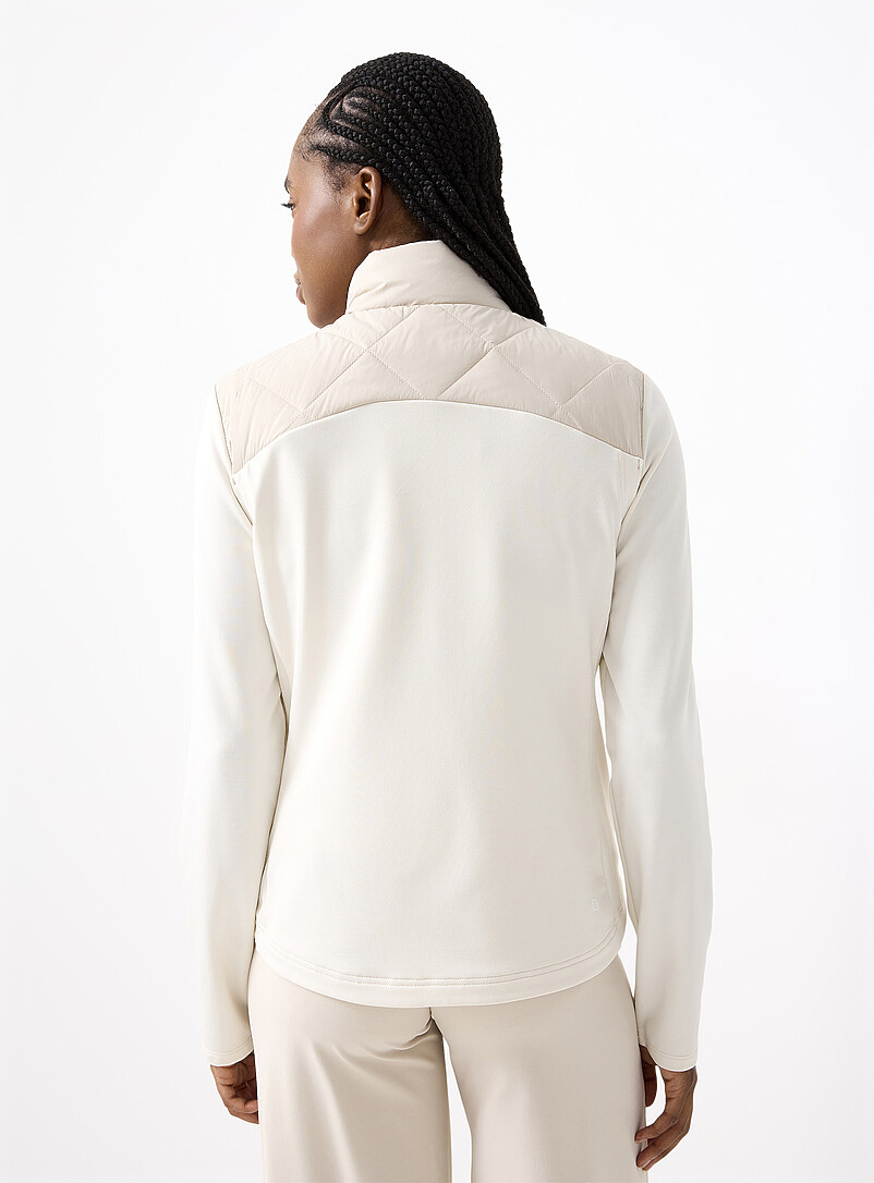 Quilted vest with brushed interior product image 3