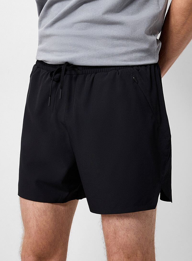 Perforated stretch short Length: 4" product image 2