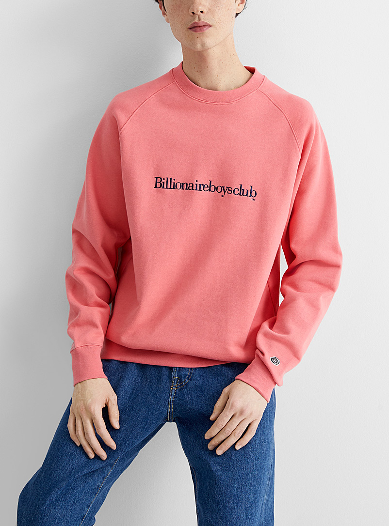 BBC pink logo sweatshirt | Billionaire Boys Club | | Simons