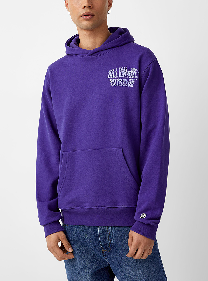 Billionaire Boys Club Mauve Faded signature purple hoodie for men