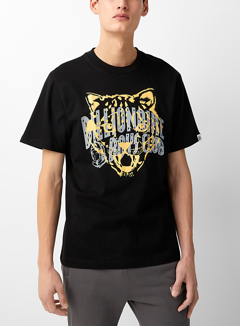 Billionaire Boys Club Black Signature animal T-shirt for men