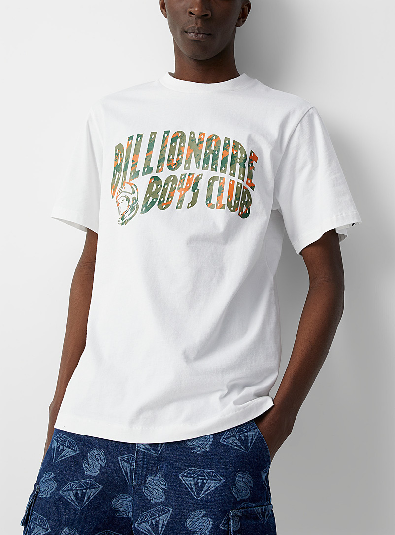 Orange camo signature T-shirt | Billionaire Boys Club | | Simons