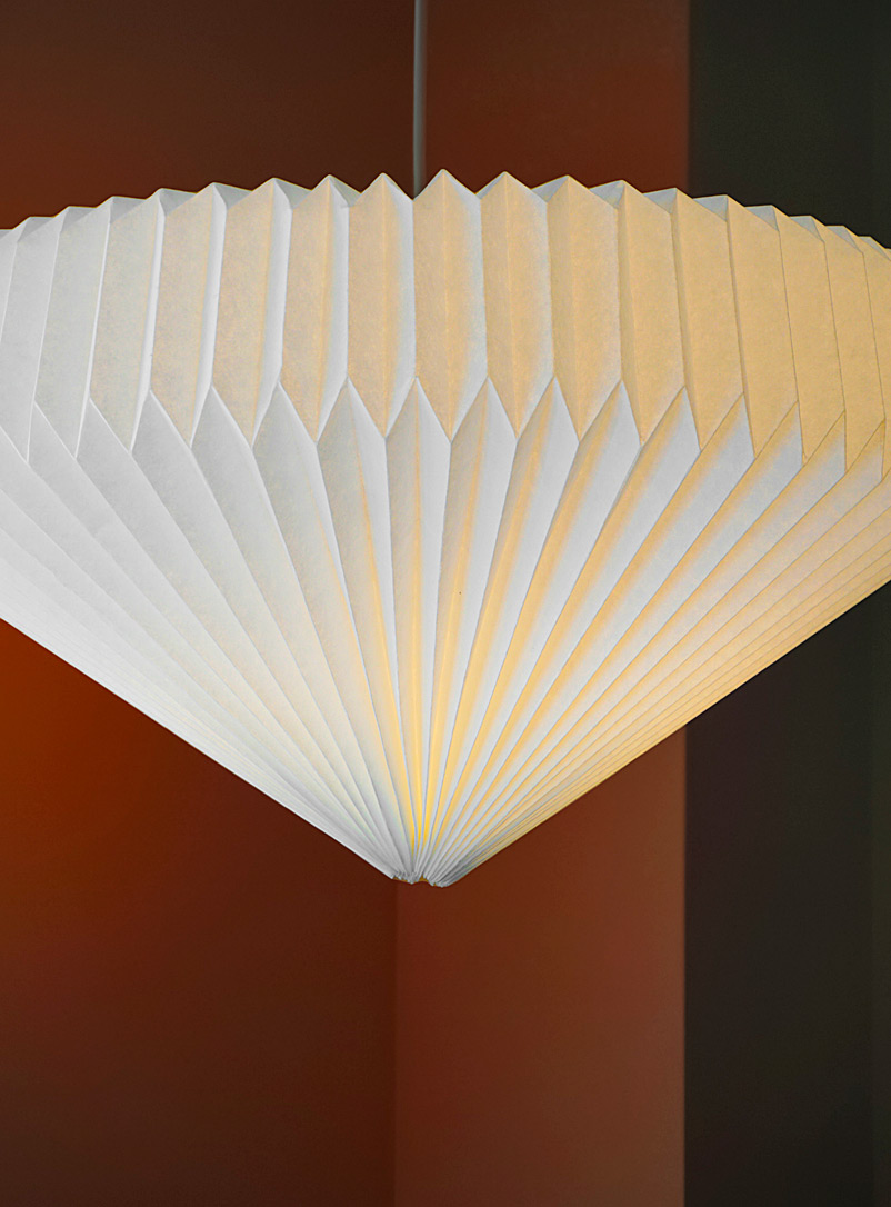 Laboratoire Textile White No. 302 very large lamp
