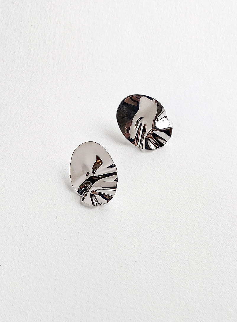 Michelle Ross Silver Odette earrings