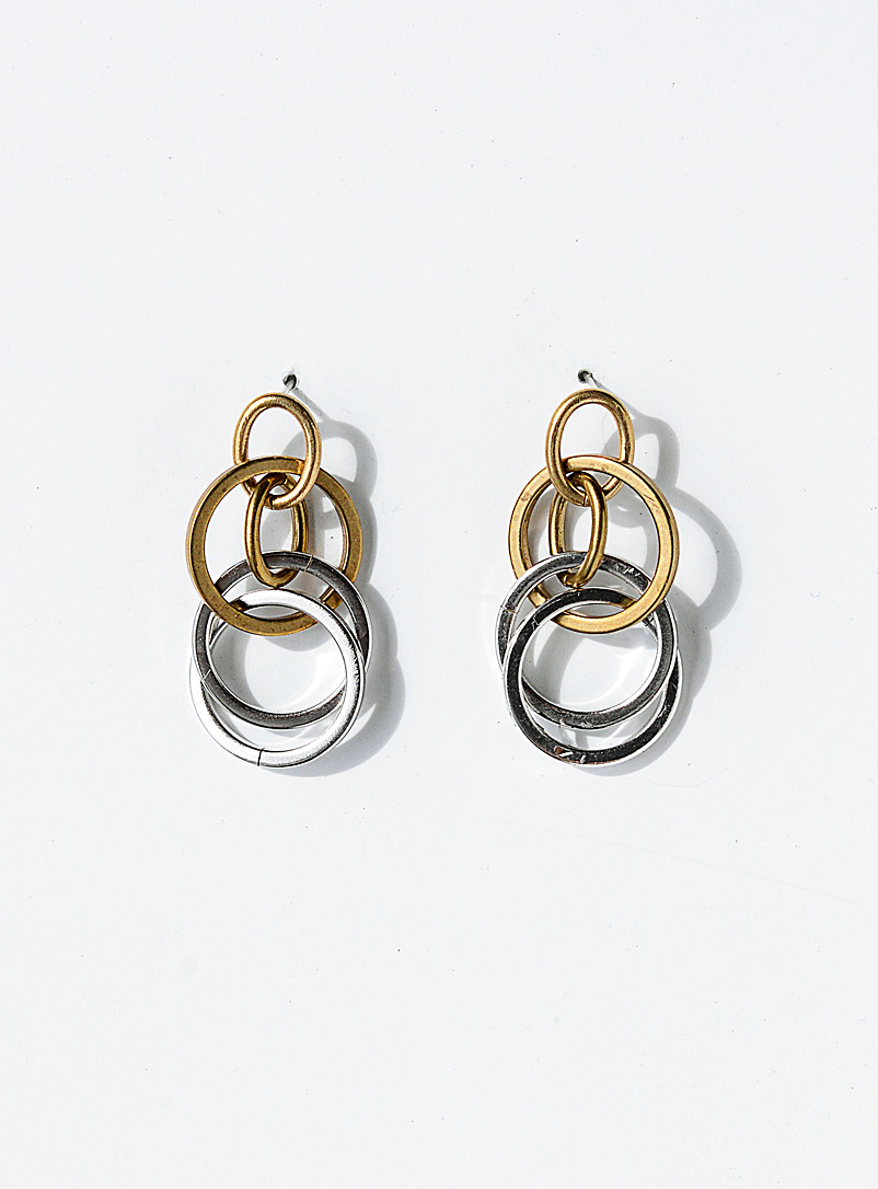 Michelle Ross Silver Casson earrings