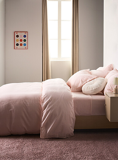 Ensemble de literie 100% coton, lit double, lit simple, lit d'une