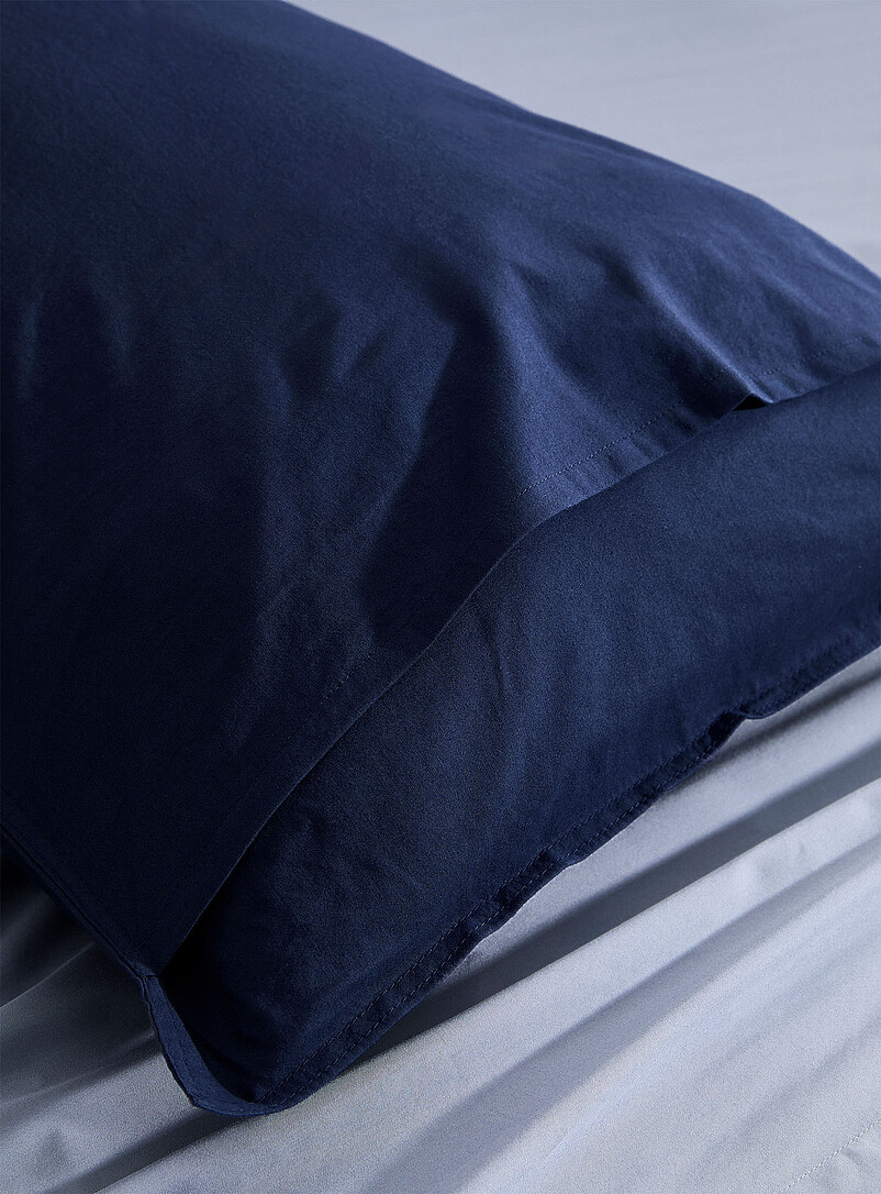 Simons Maison Off White Solid 100% organic cotton body pillow sham