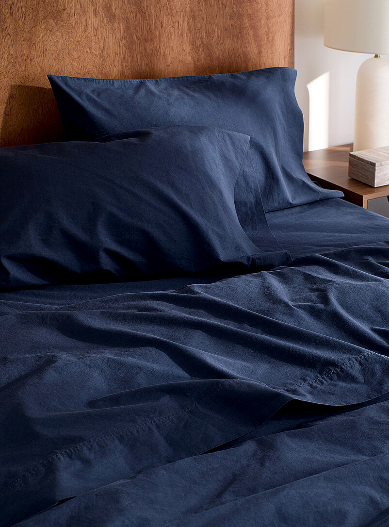 Solid Pure Organic Cotton Sheet Set Fits Mattresses Up To 16 In 144-Thread-Count