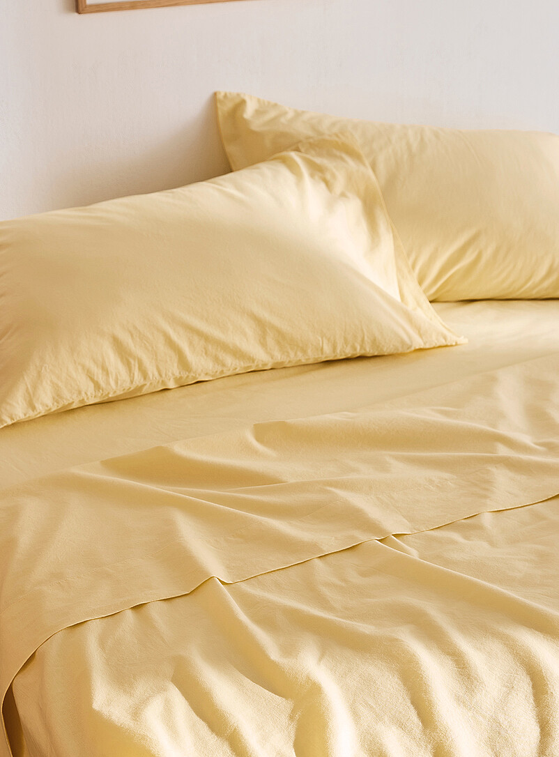 Solid Pure Organic Cotton Sheet Set Fits Mattresses Up To 16 In 144-Thread-Count