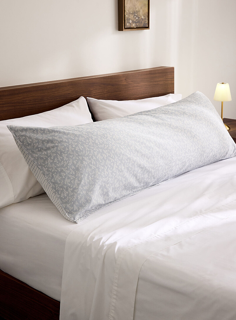 Soft foliage body pillow sham product image (primary)
