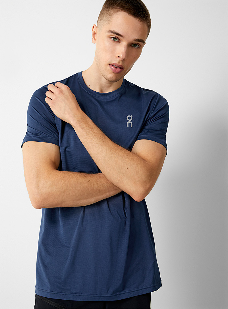 On Navy/Midnight Blue Core-T tee for men