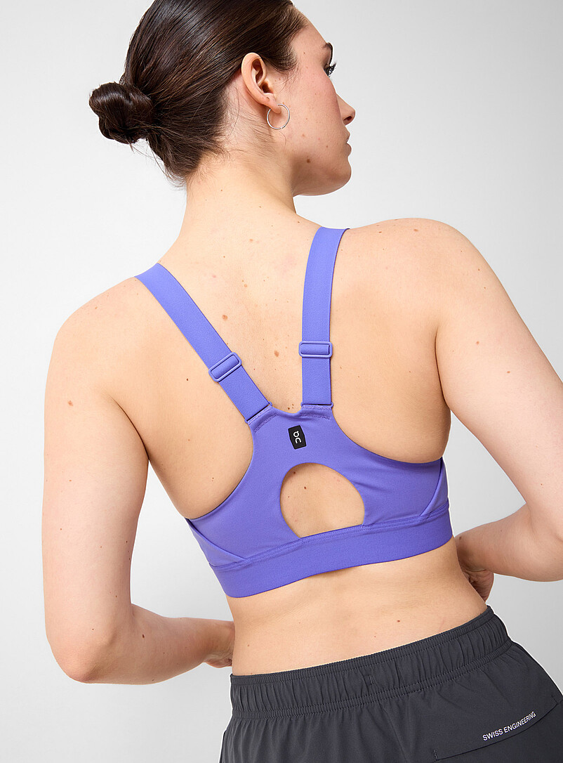On White Performance Flex bra Medium-impact support for women