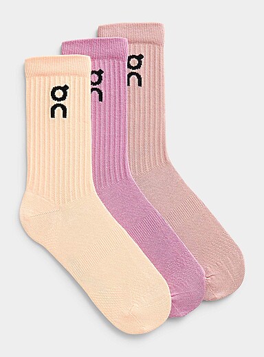 Les chaussettes haute logo Ensemble de 3