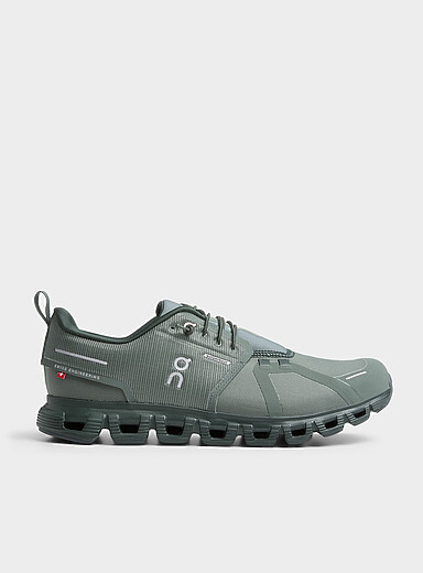 On Mossy Green Cloud 6 waterproof sneakers Men for men