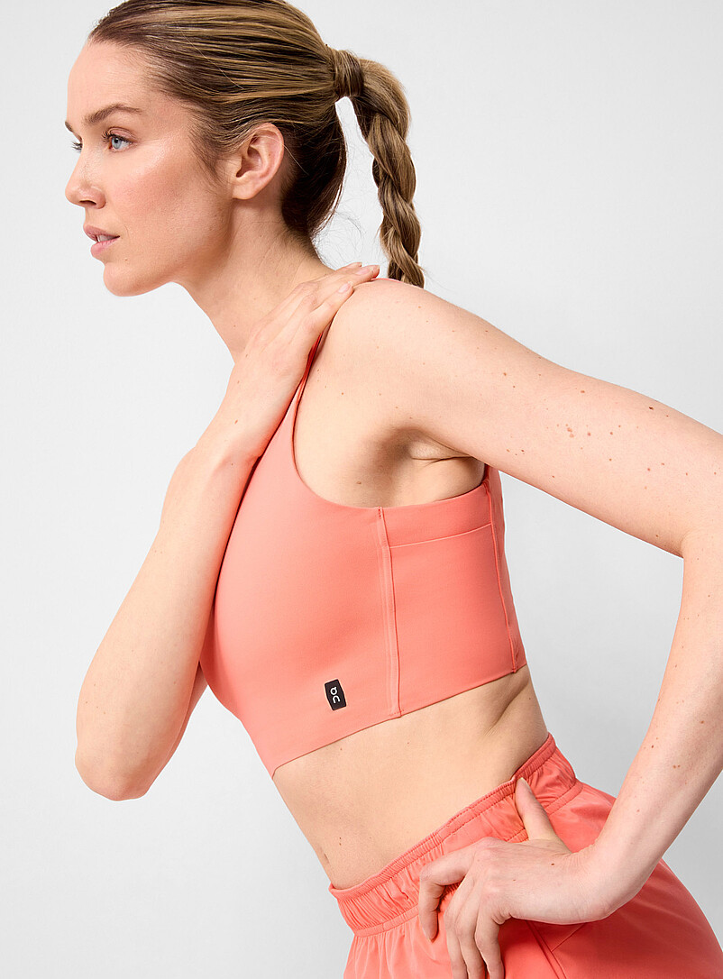 On Orange Core support tank for women