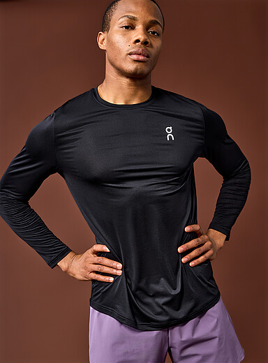 On Black Core Long-T tee for men