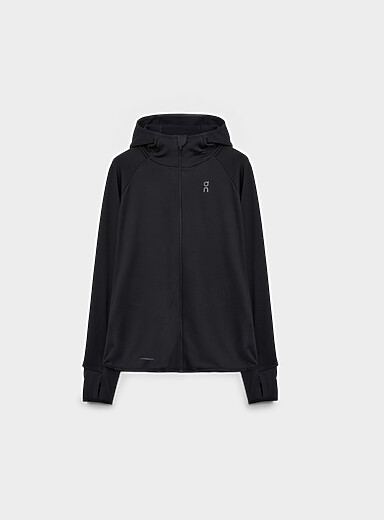 On Black Climate zip hoodie for men