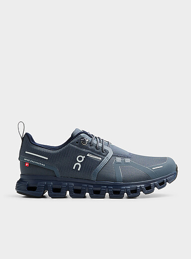 On: Le sneaker Cloud 6 imperm&eacute;able marine Femme Bleu marine - Bleu nuit pour femme