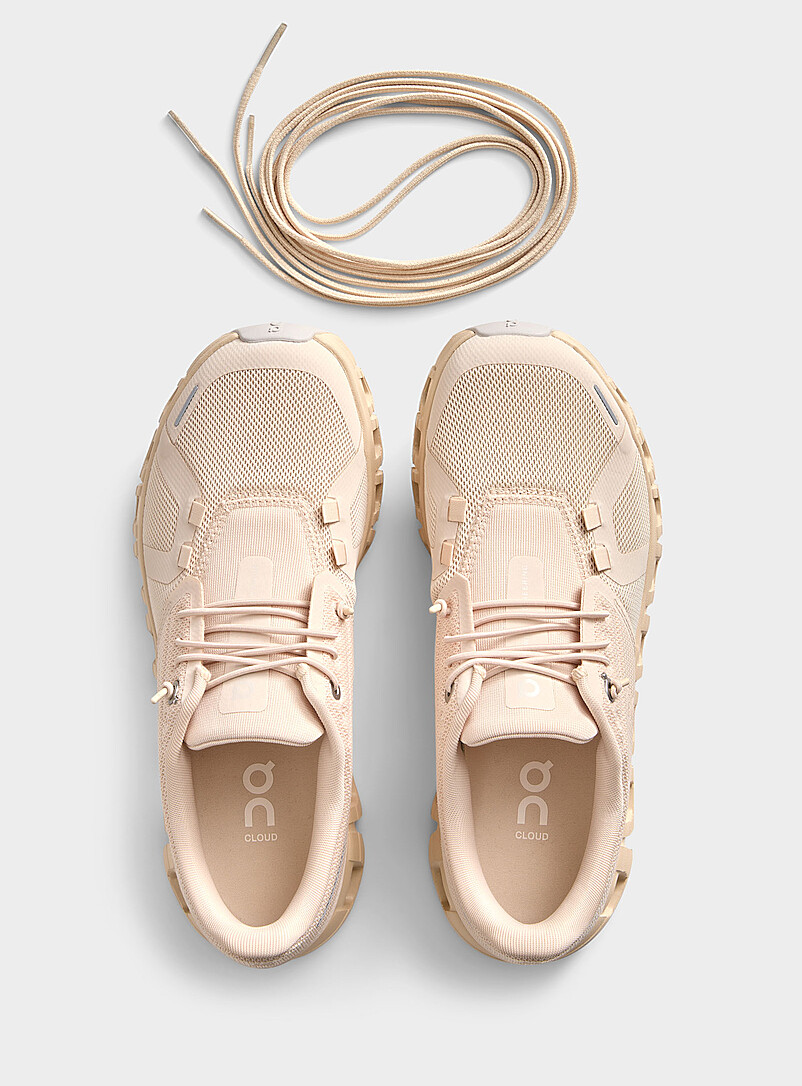 On Light beige Sand beige Cloud 6 sneakers Women for women