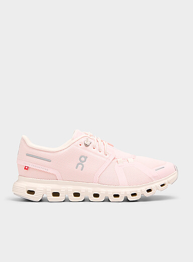 On: Le sneaker Cloud 6 rose gardenia Femme Rose pour femme