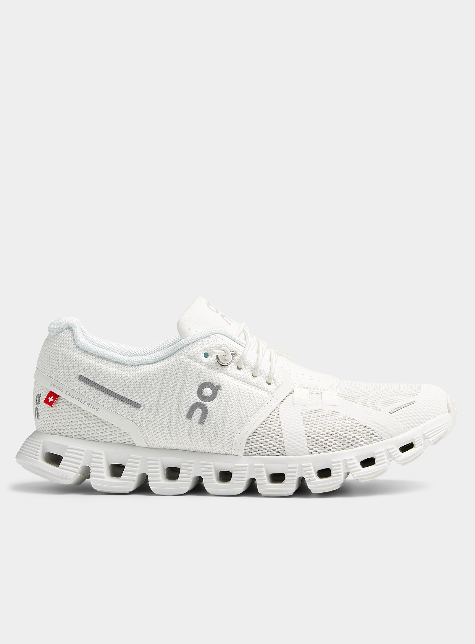 On Cloud 5 Sneakers Women In Ivory White