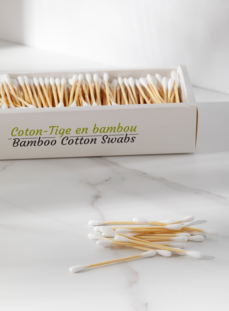 OLA Bamboo: Les coton-tiges en bambou écolo Ensemble de 400 Assorti