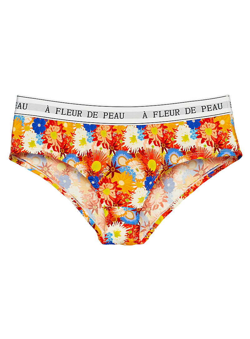 Miiyu x Pop Underwear Assorted Slogan waist Brazilian panty Plus size for women
