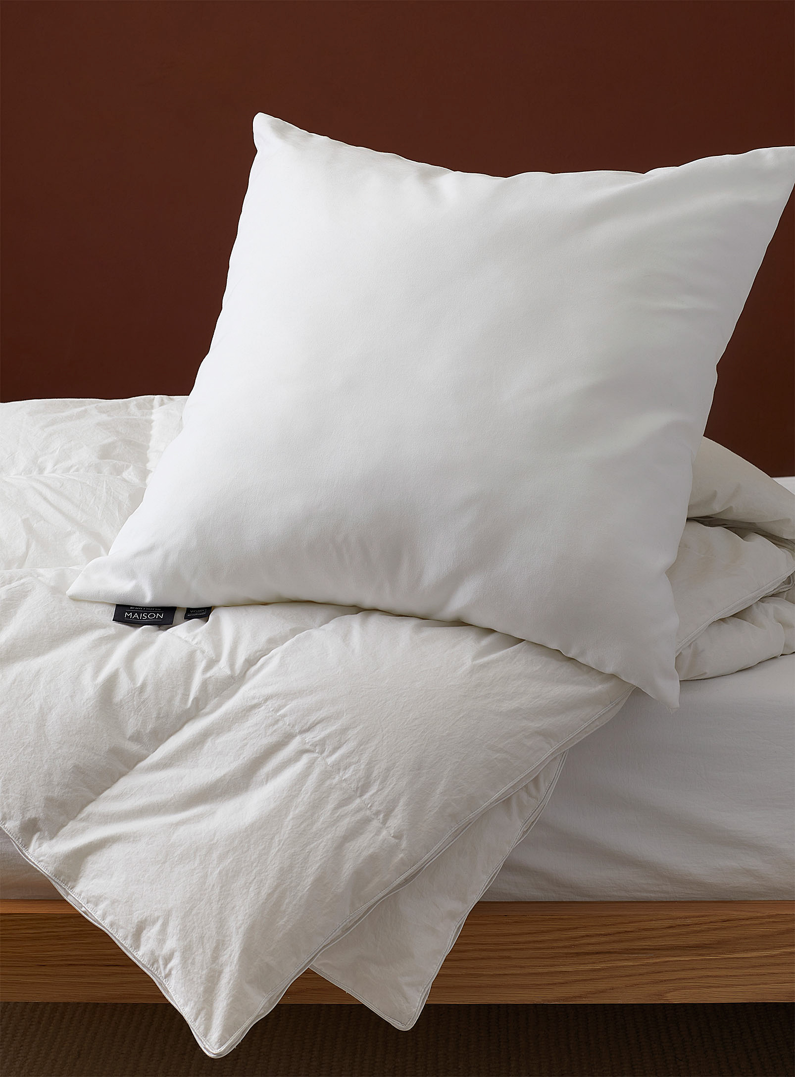 Simons Maison Evolution Euro Pillow In White