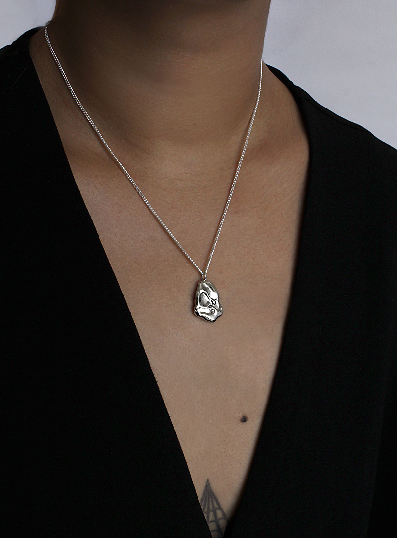 L.L.Y. Atelier: Le collier Ostro Argent pour femme