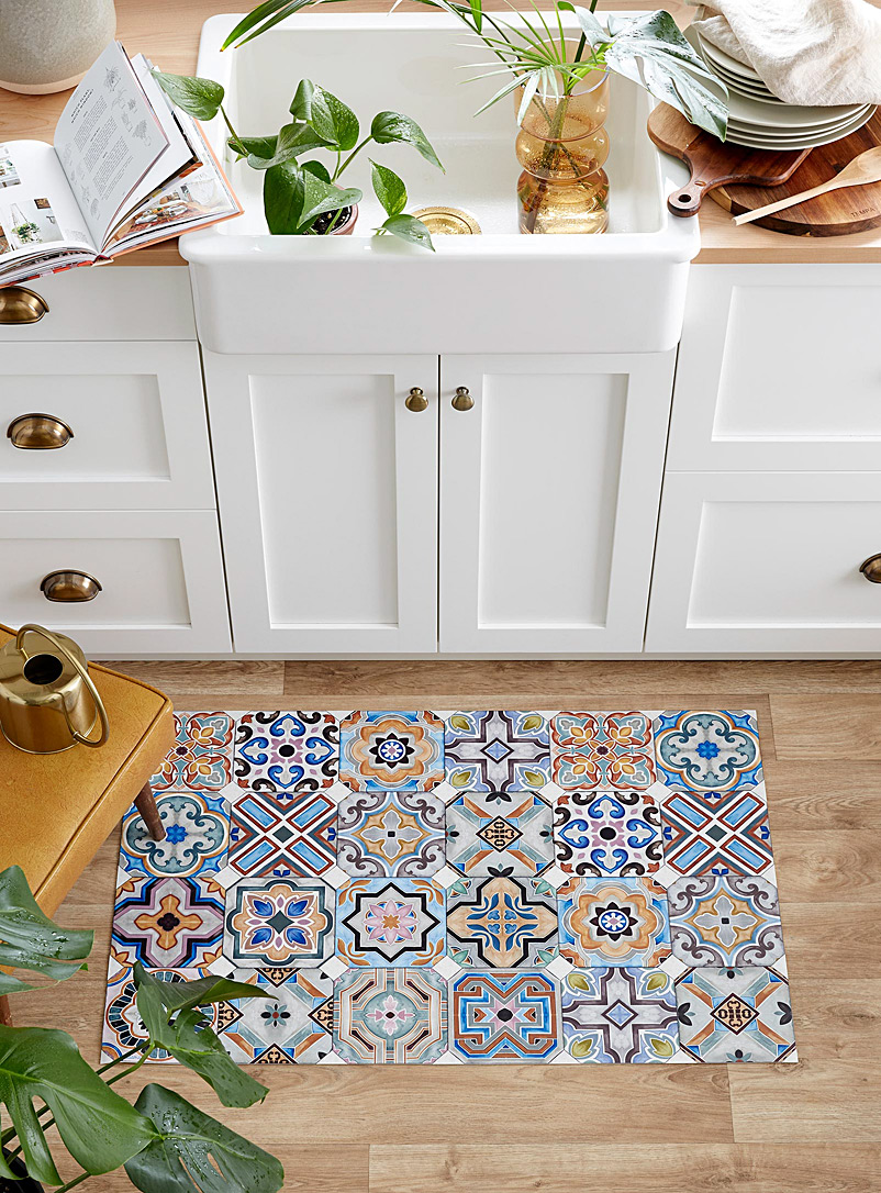 Adama Assorted Azulejos vinyl rug See available sizes