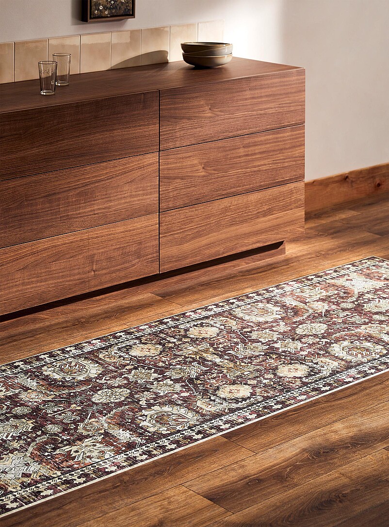 Vintage Tapestry Vinyl Rug See Available Sizes