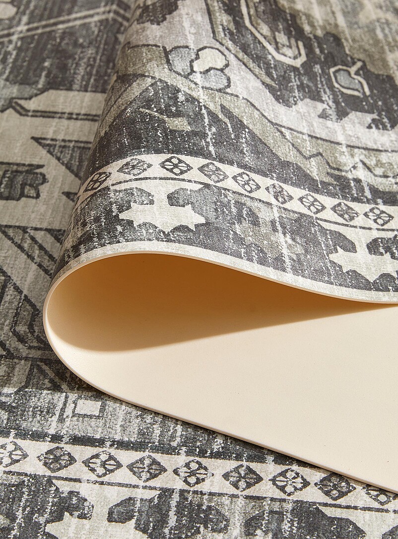 Vintage tapestry vinyl rug See available sizes product image 3