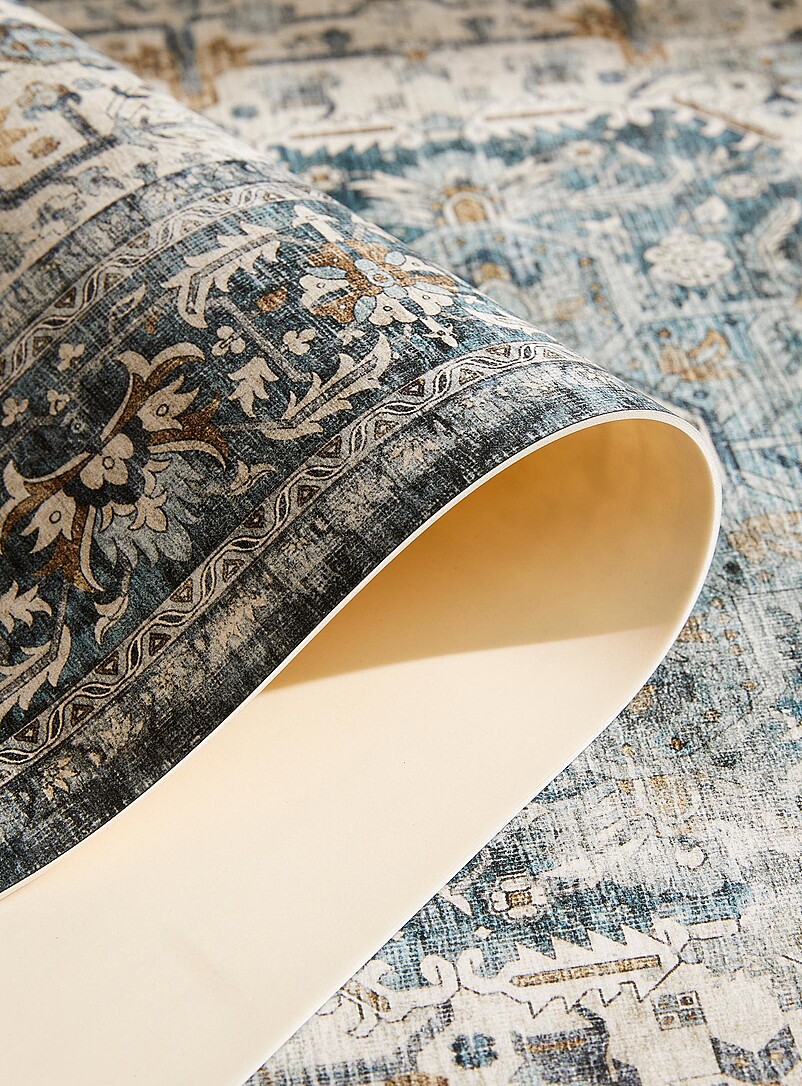 Antique medallion vinyl rug See available sizes product image 3