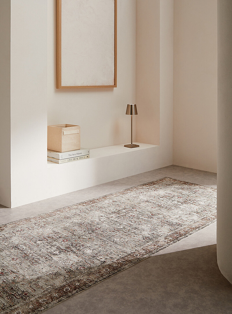 Rustic diamond vinyl rug See available sizes product image (primary)