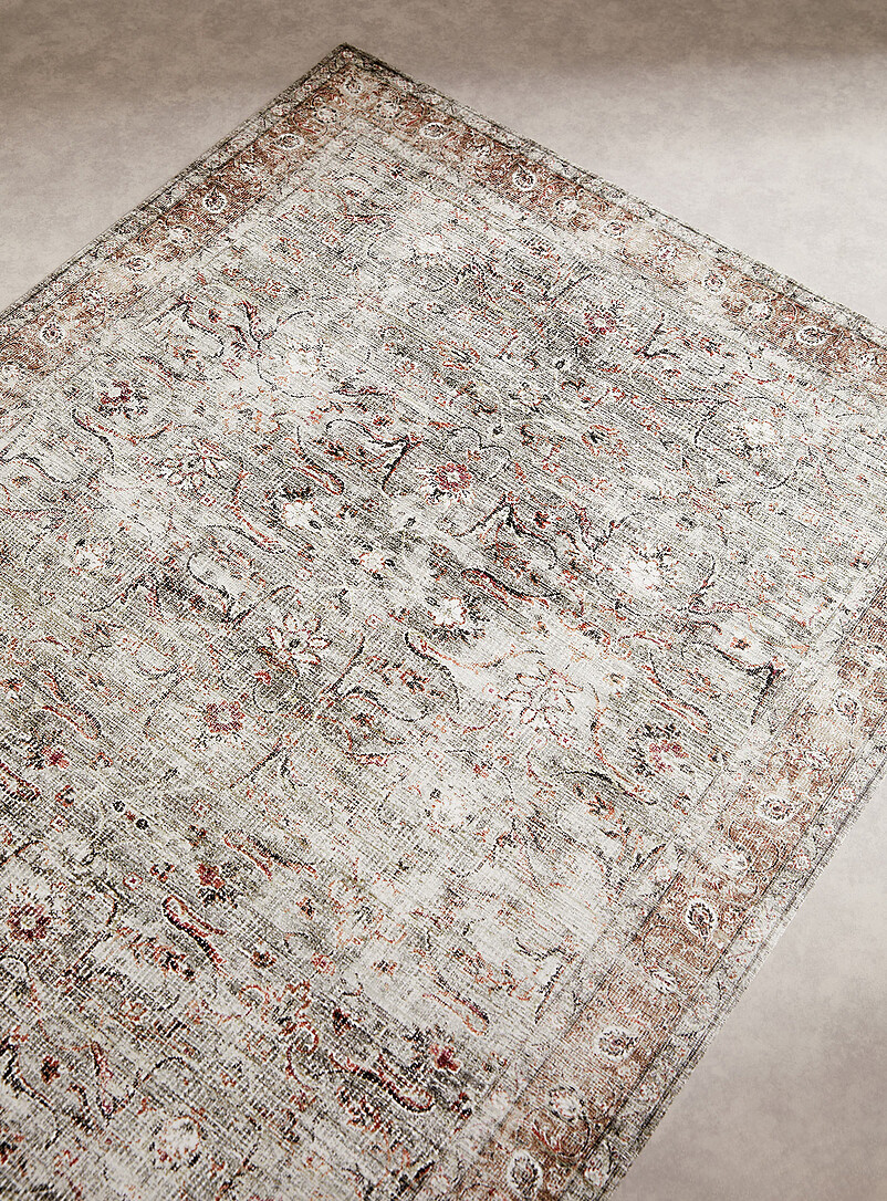 Rustic diamond vinyl rug See available sizes product image 2