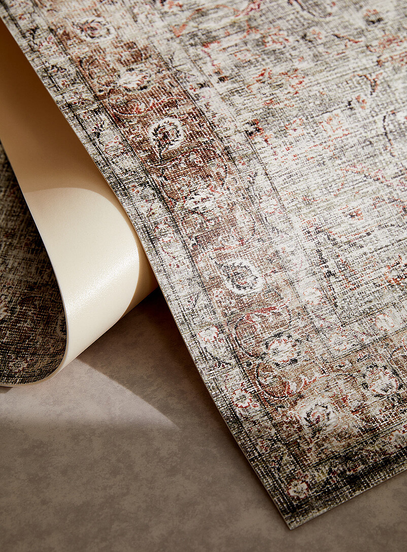 Rustic diamond vinyl rug See available sizes product image 3