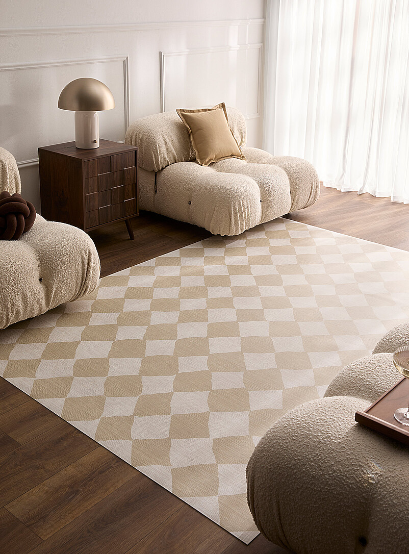Zeezand Infinite Diamond Pattern Vinyl Mat See Available Sizes