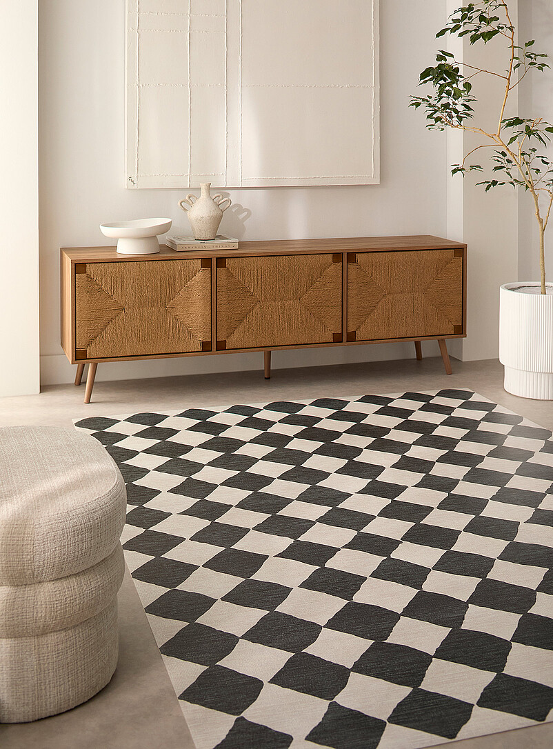 Zeezand infinite diamond pattern vinyl mat See available sizes product image (primary)
