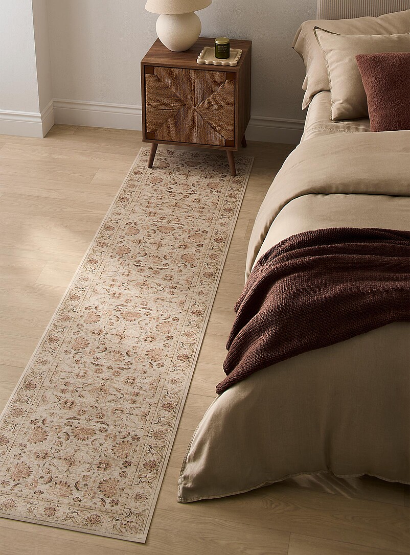 Bazaar Floral Tapestry Vinyl Rug 60 X 240 Cm