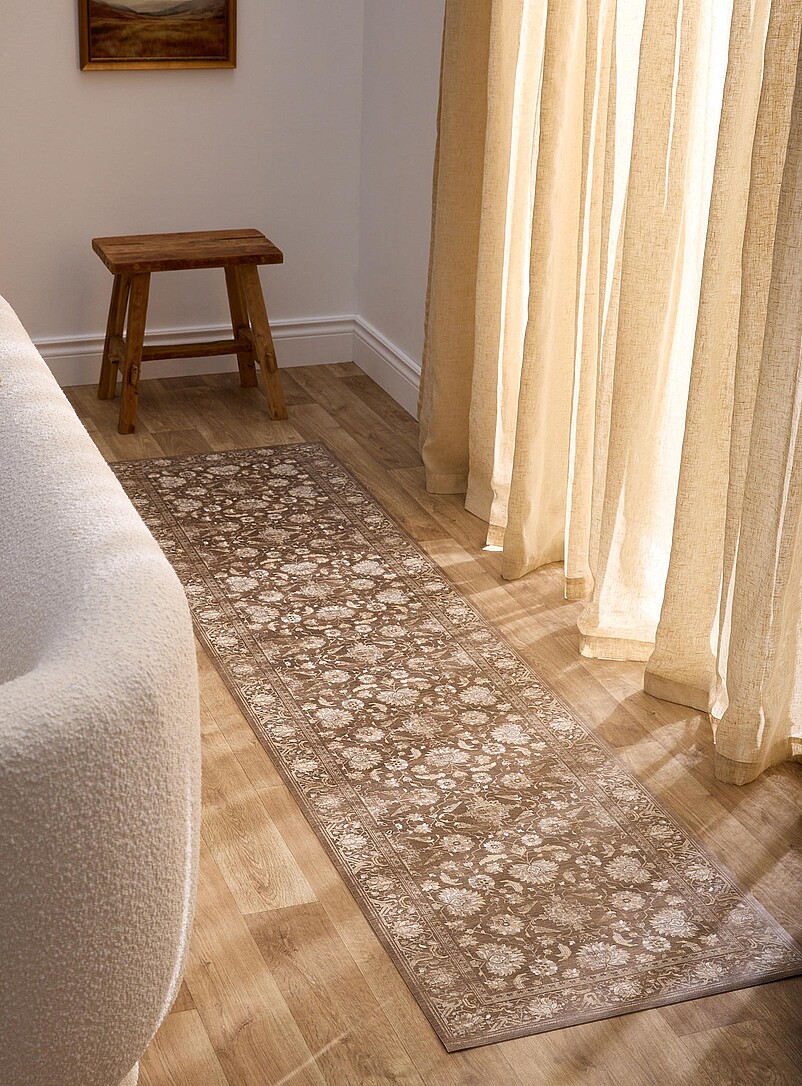 Bazaar Floral Tapestry Vinyl Rug 60 X 240 Cm