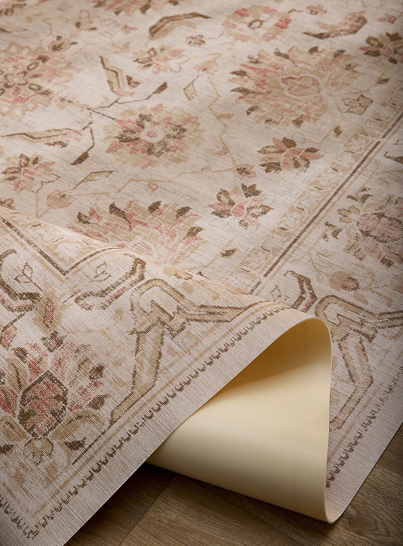 Bazaar floral tapestry vinyl rug 170 x 240 cm product image 2