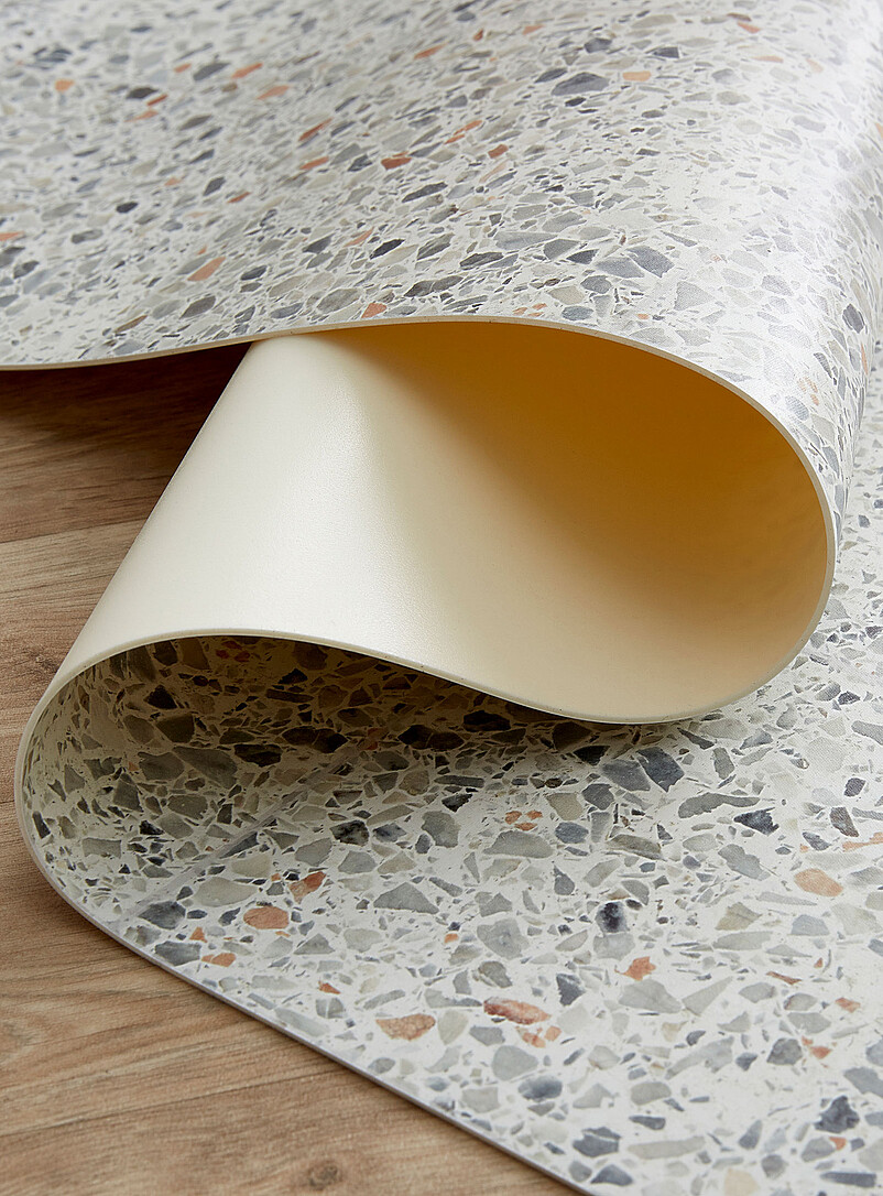 Terrazzo vinyl rug See available sizes product image 2
