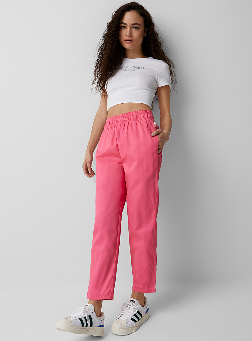 Cookman Pink Neon colour chef pant for women